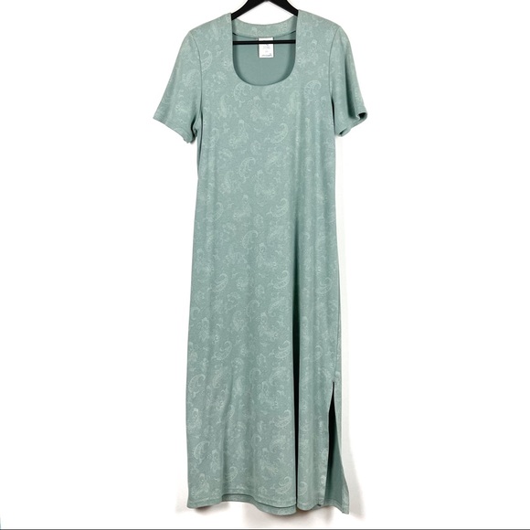 Vintage Weekenders Seafoam Green Maxi Dress - Picture 1 of 10